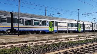 Enea alla stazione di Orte arrivi e partenze bambini treni treno passion [upl. by Shore]