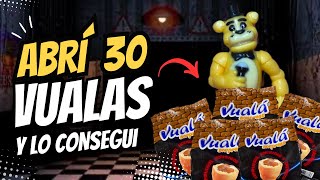 ABRÍ 30 VUALAS de FIVE NIGHTS AT FREDDYS MUCHAS FIGURA 😱 [upl. by Llenal]