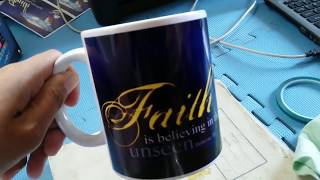 Mug Printing Tutorial  Step by Step  using Epson L120 Printer L110 software [upl. by Ahseinad]