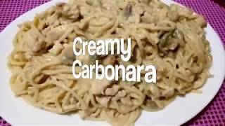 CARBONARA CHICKEN AND MUSHROOM  Luto ala Moi [upl. by Vern]