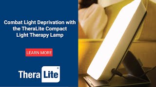 Combat Light Deprivation with the TheraLite Compact Light Therapy Lamp [upl. by Nagam]