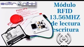 módulo lector RFID elechouse v12 con arduino [upl. by Yasu10]