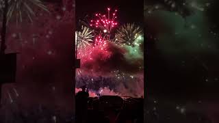 AirVenture 2024 FireworksDrone Finale Saturday [upl. by Hellman]