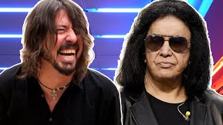 Gene Simmons Disses Dave Grohl Says Hes Not A Rock Legend Like KISS [upl. by Adria]