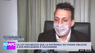 ¿Pueden obligar a trabajadores a vacunarse [upl. by Eissirhc]