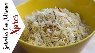 Cómo preparar un delicioso Arroz con pasta cabello de ángel  SabadosconadrianaXpres [upl. by Fidelia]