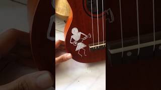 Warli Art on Ukulele ✨ warliartforbegginers warlipaintings trendingshorts artshortsaestheticart [upl. by Esertal]