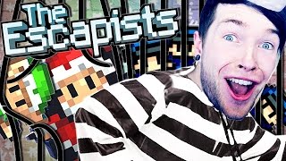 DanTDM The Escapists Jingle Cells 6  ESCAPING CHRISTMAS PRISON The Diamond Minecart [upl. by Uriiah]