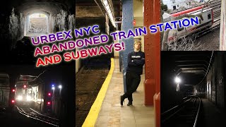 Vlog 311 URBEX NEW YORKS ABANDONED TRAIN STATIONS [upl. by Conrado]