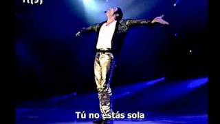 Michael Jackson  You are not alone Live HD Subtitulado español HQ [upl. by Meunier590]