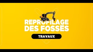 Reprofilage des fossés [upl. by Conn576]