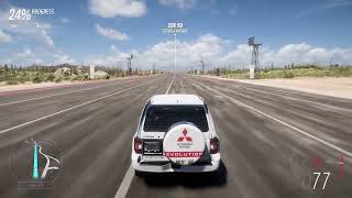 Forza Horizon 5  1997 Mitsubishi Montero Evolution Festival Drag Gameplay [upl. by Ob]