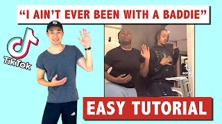 HOW TO DO quotOWN BRAND FREESTYLEquot DANCE AKA quotI AINT EVER BEEN WITH A BADDIEquot EASY TIKTOK TUTORIAL [upl. by Onek]