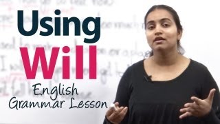 Using Willquot  Grammar ESL Lesson [upl. by Enytsuj]