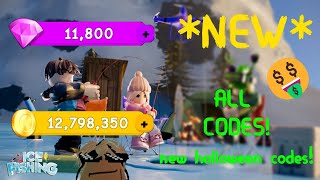 NEW All Codes In Ice Fishing Simulator 🎃 [upl. by Boar732]