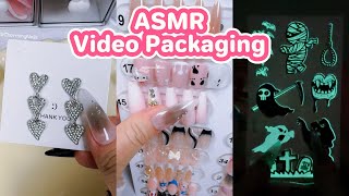 ASMR packaging Roxane’s first order [upl. by Eirrol]