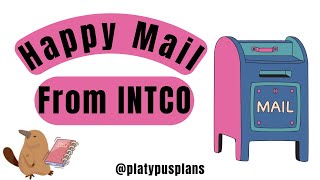 Happy Mail From INTCO  A Small Business That Cares  Sweet Extras  Jibun Techo B6 Slim [upl. by Alejna]