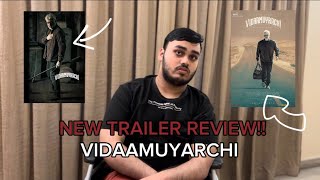 VIDAAMUYARCHI TRAILER REVIEW  Starring Ajith Kumar [upl. by Ecikram]