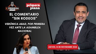 Verónica Abad por primera vez ante la Asamblea Nacional [upl. by Vyky]