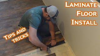 How to Install Costco Mohawk Laminate Flooring [upl. by Desdamonna]