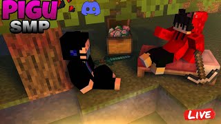 Minecraft SMP Java and pocket edition Hindi live 🚩 [upl. by Rochemont]