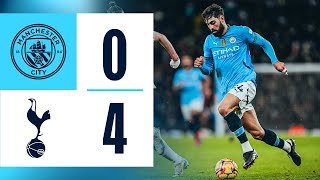 HIGHLIGHTS  MAN CITY 04 TOTTENHAM  Maddison 2 Porro amp Johnson Goals  Premier League [upl. by Kimberly370]