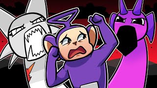 ESCAPE FROM HUNGRY SPRUNKI  Tinky Winky Plays Roblox Sprunki Obby [upl. by Juanita]