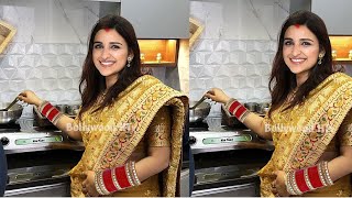 Parineeti Chopra FIRST RASOI delicious dish impressed to husband Raghav after wedding [upl. by Friedman]