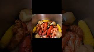 🦀Seafood boil asmr🐙mukbang biggbites eatingchallenge seafood shorts viralshorts asmr food [upl. by Dan399]