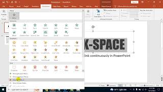 How to make text blink continuously in PowerPoint [upl. by Epoillac709]