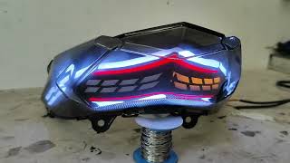 Stoplamp Custom Honda Vario 150 Old [upl. by Alicea408]