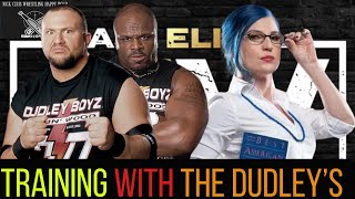 Leva Bates on TRAINING WITH THE DUDLEY BOYZ [upl. by Khalin]