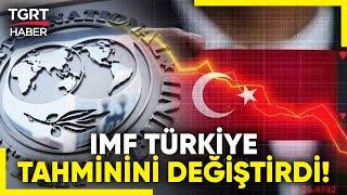 IMFden Türkiyeye Kötü Haber Büyüme Tahmini 3e Geriledi  TGRT Haber [upl. by Asen]