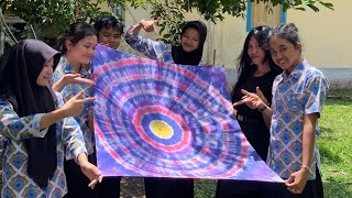 batik jumputan kelompok 3 kelas XIIB [upl. by Ayahc]