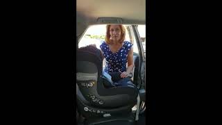 How to fit Cybex Sirona S iSize in a car  Baby Lady [upl. by Alor]