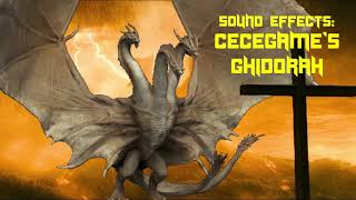 Sound Effects King Ghidorah CeceGames Headcanon [upl. by Enelyar]