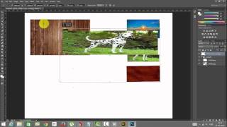 Photoshop Essentials  Rasterize Merging the layers Flatten image and saving compositions as jpeg [upl. by Siloam275]