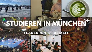 PRODUKTIVER UNI VLOG lernen für Klausuren Bib Study Session Freizeit in München Deep Talk [upl. by Asilanom]