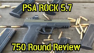 PSA ROCK 57 750 Round Review [upl. by Eniamahs]