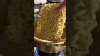 ramen hacks  creamy buldak carbonara [upl. by Foah260]