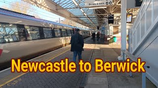 A train ride from Newcastle to Berwick [upl. by Snodgrass]