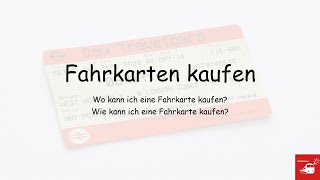 Fahrkarten online kaufen  Wie geht das [upl. by Behlau]