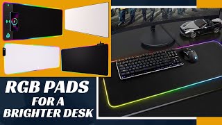 Best RGB Mouse Pads for Gaming and Style [upl. by Hoban]