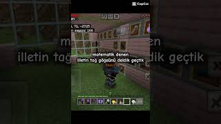 Karanlık yollardan geçtik zehir gibi sular içtik Minecraft [upl. by Dulcie]