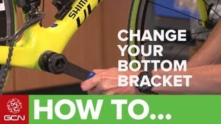 How To Change A Shimano Bottom Bracket [upl. by Prince]