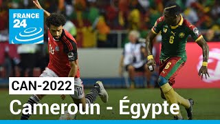 CAN2022  Cameroun  Égypte choc entre les 2 équipes les plus titrées du continent [upl. by Leiser]