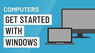 Computer Basics Getting Started with Windows [upl. by Baalman]