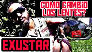 COMO CAMBIAR CRISTALES MICAS EN LENTES GAFAS HOW TO CHANGES LENSES ESPAÑOL [upl. by Codi]