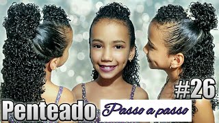 Penteado chique  Festas [upl. by Latt]