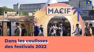 La Macif aux festivals  MACIF [upl. by Nebuer]